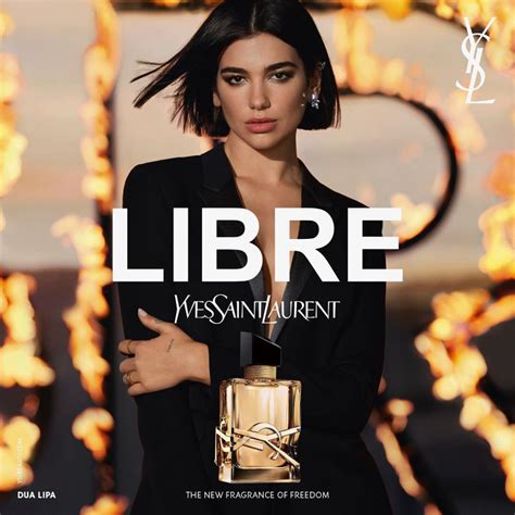 publicita ysl libre|dua lipa ysl libre.